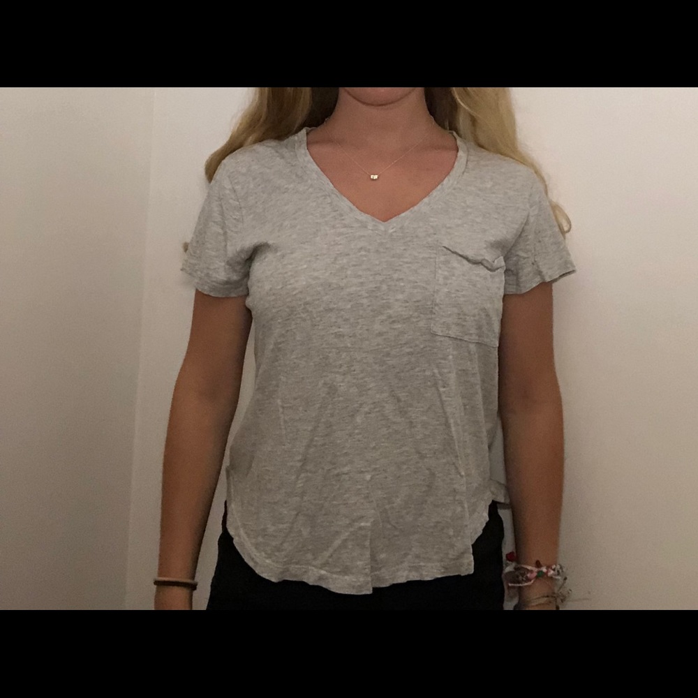 v neck t shirt